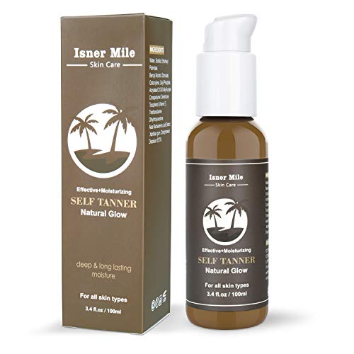 Self Tanning Lotion, Fast-Drying Solution that Delivers a Natural Glow Bronze Tan, Moisturizing and Effective, 3.4 fl oz