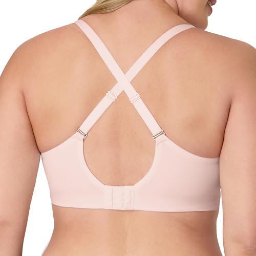 Image of Bali Womens T-Shirt Bra, Cotton Collection Underwire Bra for Women, Full Coverage, Moisture-Wicking