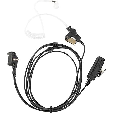 Surveillance Earpiece with speaker Mic/PTT For Vertex Standard EVX261 EVX531 EVX534 EVX539 VX241 VX261 VX264 VX451 VX454 VX459 Portable Handheld Radio Cover