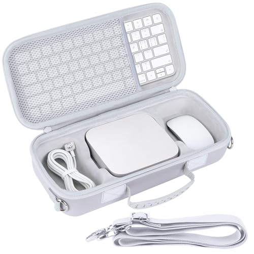 Peyyargo Case Compatible with Apple Mac mini M4 / M4 Pro Desktop Computer Fits Magic Keyboard and Magic Mouse