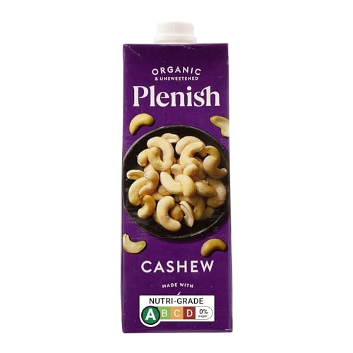 Plenish Organic Unsweetened Cashew Milk 1L Packaging may vary