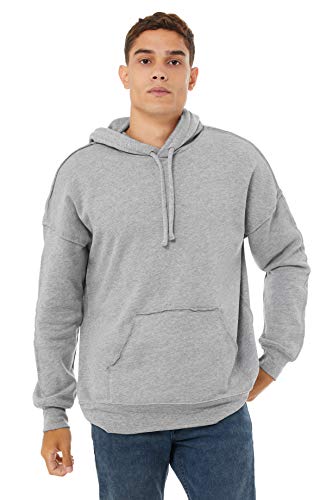 Bella Canvas Men's Raw Edge Hoodie