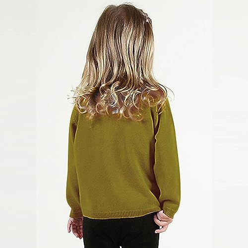 Boys Girls Cardigan Long Sleeve Button Front Sweater Toddler Kids Classic Knit Cardigan School Uniforms Sweaters Outerwear2