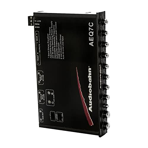 Dj E Iluminación, Wireless Audiobahn Ecualizador Paramétrico 7 Bandas AEQ7C