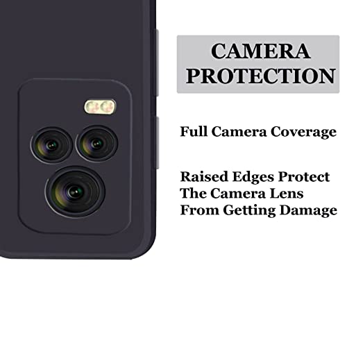 Image of A rtistque Back Cover Case for Vivo Y73 with Camera Protection | Shockproof TPU | Stylish Protective Design | Slim Fit | Ultra Matte | Vivo Y73 Back Cover - Black