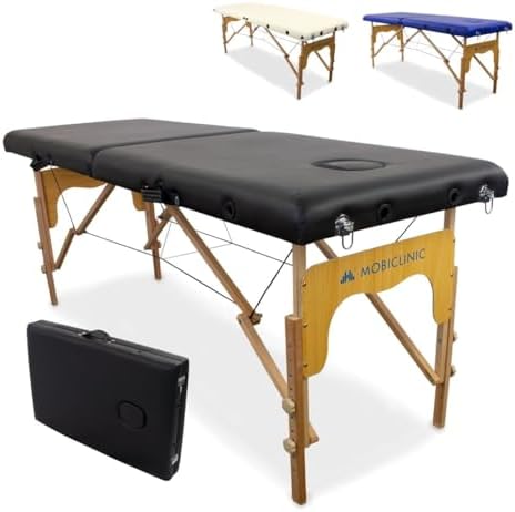 Mobiclinic®, Camilla de Masaje Plegable, CM-01 Basic, Mesa, Profe...