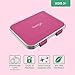 Bentgo Kids Stainless Steel Leak-Resistant Lunch Box - 3-Compartments with Bonus Silicone Container, Durable, Eco-Friendly, Dishwasher Safe, BPA-Free, Ideal for School, Ages 3+ (Fuchsia)