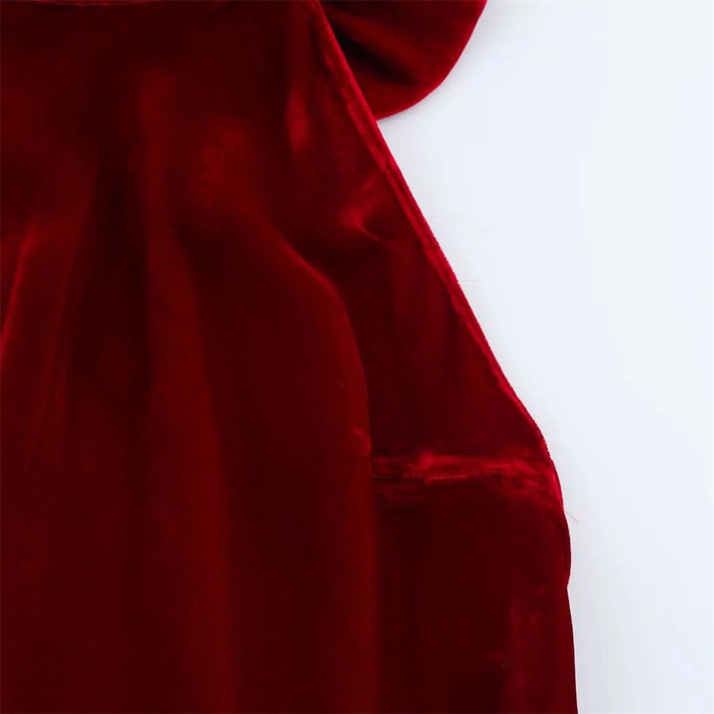 Robe dos nu en satin dos nu pour femme - Style vintage - Polyvalente - Pour rendez-vous galant, fête