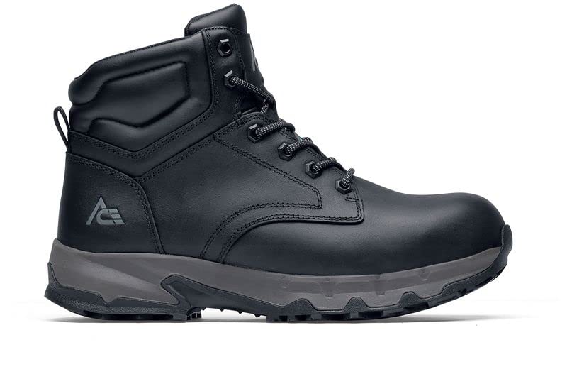 ACE Work Boots Men's, Women's, Unisex Fort Rock Nano Composite Toe (NCT) Slip and Water Resistant Boots