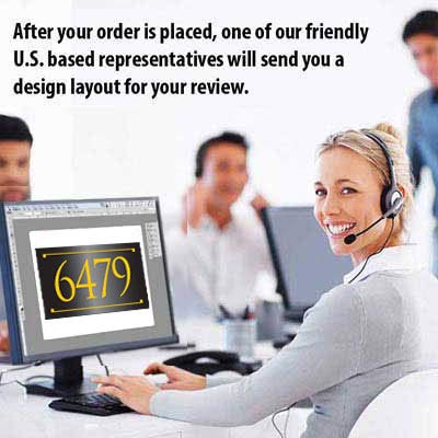 Stone Address Plaque With Engraved Numbers. Address Sign Made From Solid, Real Stone. #TOP2