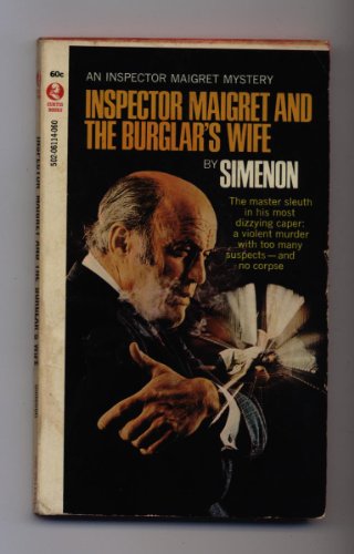 Inspector Maigret and the Burglar's Wife (Simenon) B000OIHD2G Book Cover