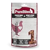 PureBites Chicken Heart Freeze Dried Cat Treats, 1 Ingredient, Made in USA, 1.09oz