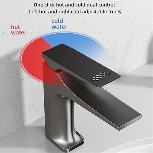Robinet de salle de bain pour évier chaud et froid lavabo - 3