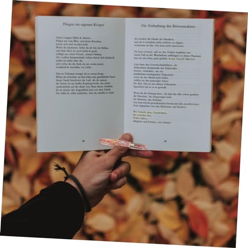 Support de page pouce pour lire un livre au lit ou en cuisinant de manière pratique