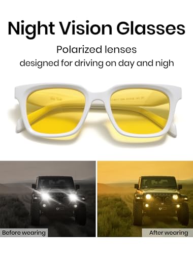 Image of Veda Tinda Vision Rectangle Sunglasses Men Tinted Polarized Big Square Retro 90s Vintage y2k Glasses for Women UV Protection