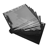 Briefmarkenseiten für briefmarkenalbum-ordner – briefmarken-sammelseiten haben 9 löcher auf der linken seite, die für die meisten arten von briefmarkenalbum-ordnern und briefmarken-sammelalben geeignet sind.