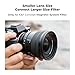 K&F Concept 72-77mm Magnetic Filter Adapter Ring, for 52mm Lens Install 77mm Magnetic Filter