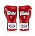 Fairtex BGL6 Handmade Leather Gloves| Optimal fist Closure with a Locked-Thumb Design| Premium Leather |Triple-Layered Foam |Lace-up Closure. Ideal for Boxing, MMA, and Kickboxing.(Red/18oz)