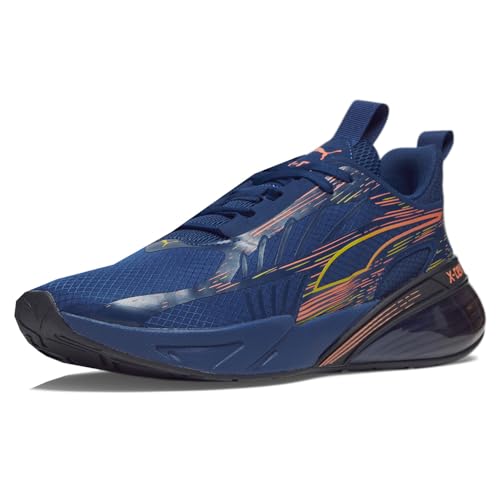 PUMA Mens X-Cell Action Linear Running Sneakers Shoes - Blue2