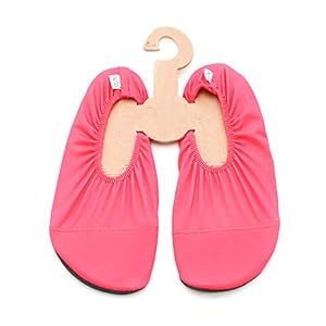 Slipstop Strandschoenen voor dames, aquaschoenen, zwemschoenen, pantoffels in roze, voor strand, zwembad, surfen, yoga…