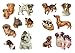 Old-Time Dogs and Puppies Stickers: 29 Pressure-Sensitive Designs (Dover Little Activity Books: Pets)