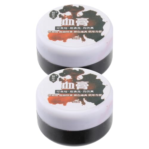 Beavorty 2 Piezas Coágulo De Sangre Plasma Falso Disfraces De Halloween Kit De Maquillaje Halloween Coagulado Falso Para Halloween Esponjas De Pintura Falsa Maquillaje De Halloween