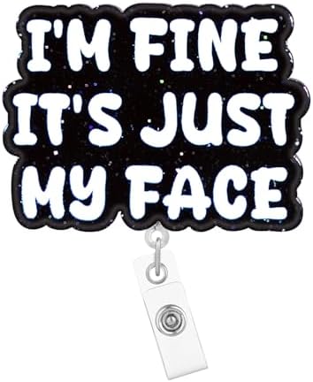 RN Life Badge Reel, Nurse Pin, RN ID Holder, Retractable Acrylic Badge Reel, Glitter Badge Reel - UK - View #8