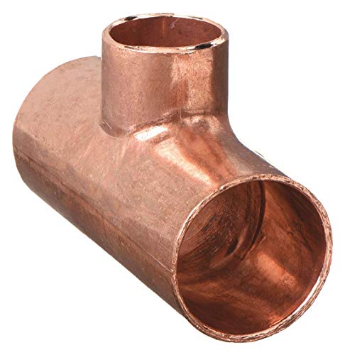 Reducing Tee, Wrot Copper, C x C x C
