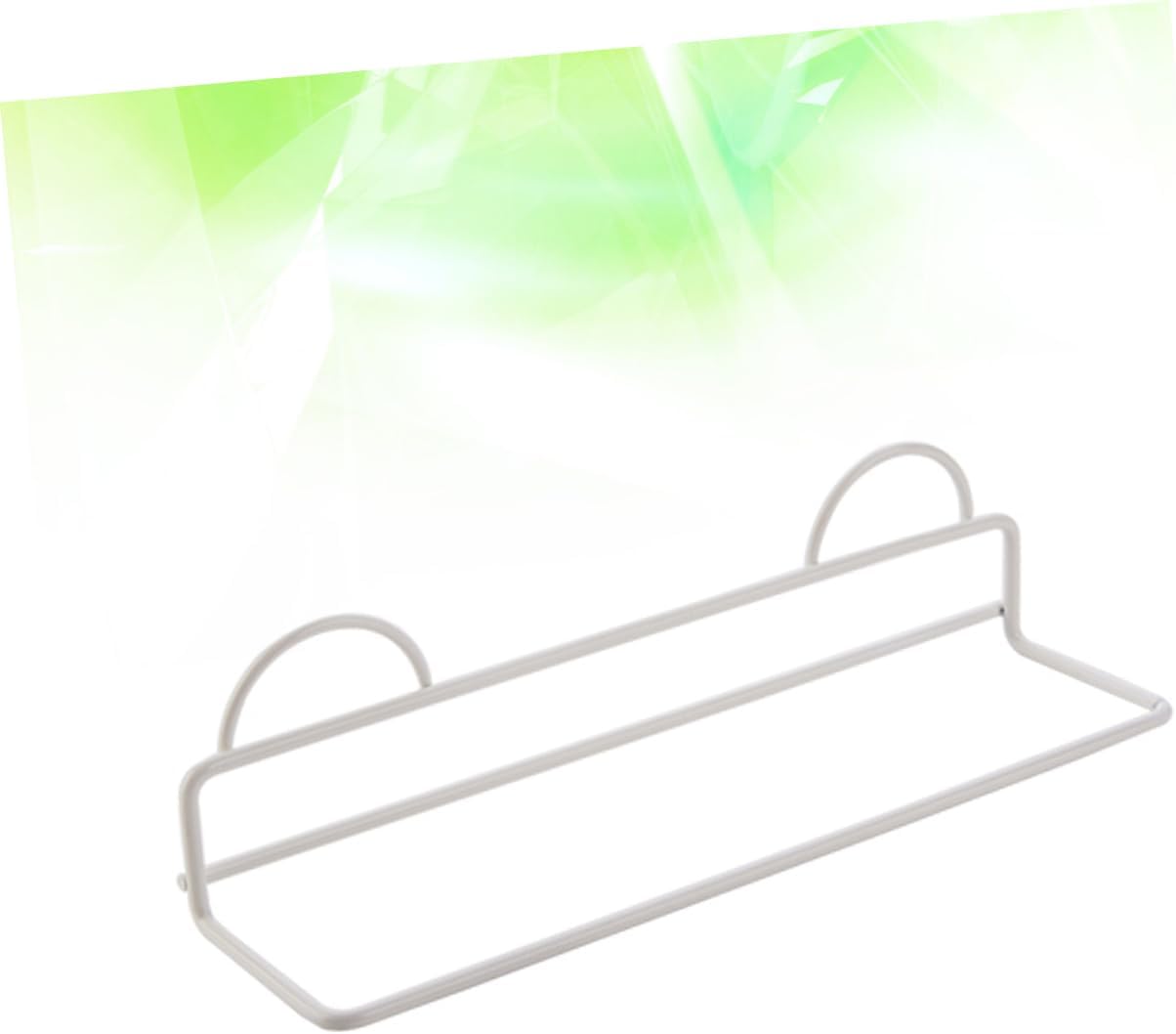 Wall Hanging Single Layer Shoe Rack White Metal for Sandals