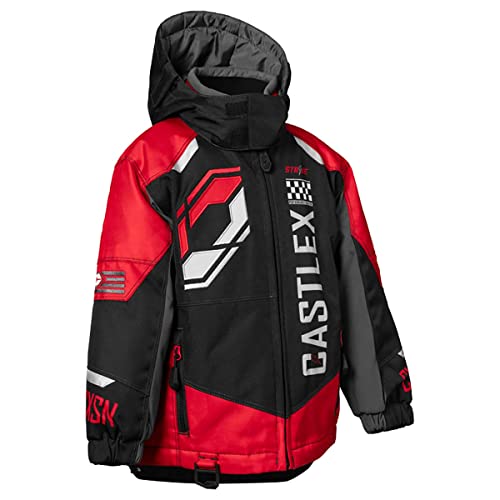Castle X Toddler Strike G5 Jacket (Red/Black/Silver - 5T)