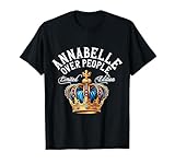 Cette drôle Annabelle Over People Royal Turquoise Blue Red Crown est le parfait design de prénom Annabelle / cadeau pour quelqu'un nommé Annabelle. Excellent cadeau de fête d'anniversaire pour meilleur ami, femme, homme, enfant, fils, fille, garçon, nommé Annabelle