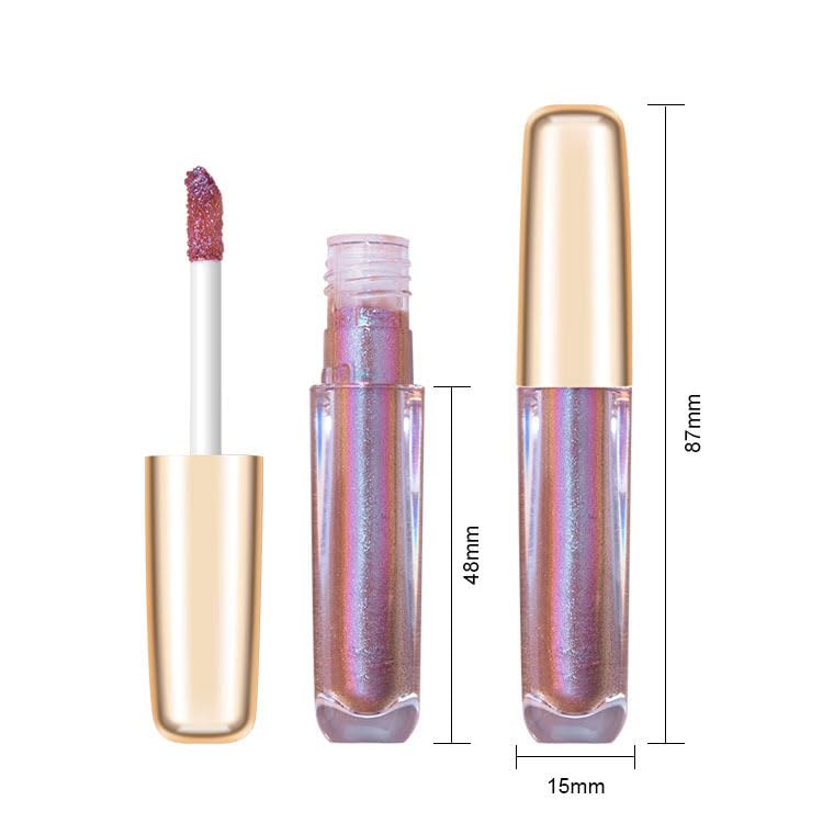 Miniatura 7 de BONNIE CHOICE Sombra de ojos de camaleón líquida metálica, 6 colores holográficos con purpurina multicroma, altamente pigmentada, kit de maquillaje