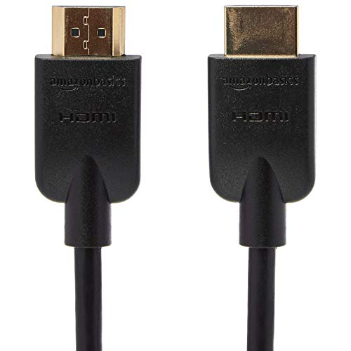 Amazon Basics cavo HDMI, flessibile, 0.3 m, Nero - Immagine 1