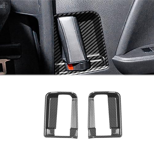 Sodukyn トヨタ 新型ヴォクシー 90系 /新型ノア 90系 2022年〜に対二列目内側ドアハンドルボウルドレスアップカバー傷防止アクセサリーオプション2PCS カーボン柄