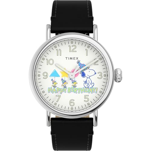 Montre analogique Timex Peanuts cadeau homme boîtier Waterbury Standard chic