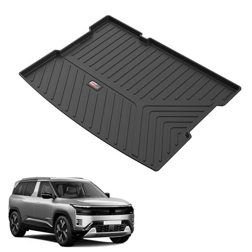 Image of GFX Heavy Duty Dicky Trunk Mat for Tata Sierra 2025 Onwards | Waterproof Anti-Slip Boot Mat | Custom Fit Cargo Liner | All Weather Protection | Easy Clean Car Trunk Floor Mat