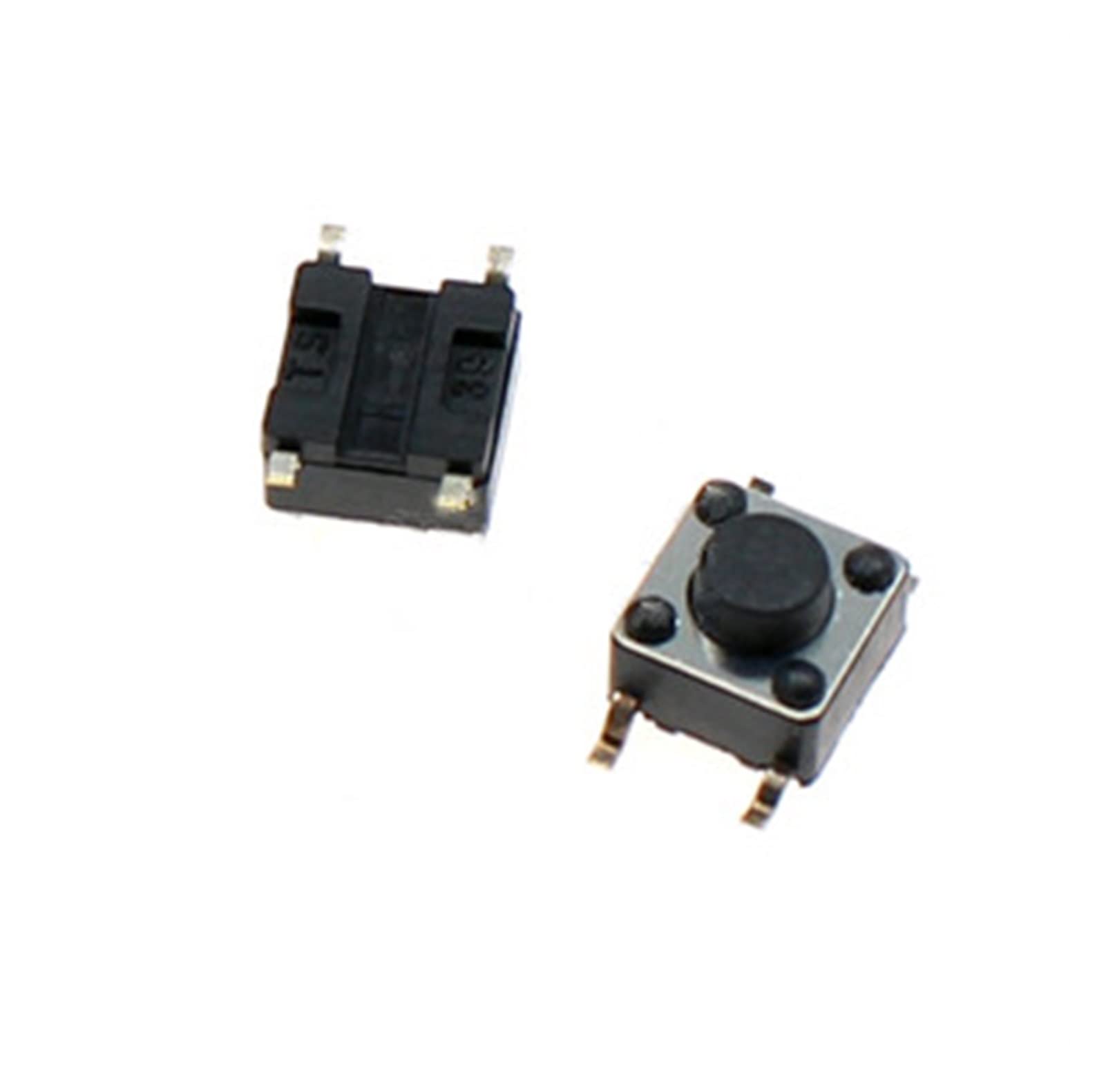 Micro interrupteur tactile 6x6x5 à quatre broches pour patch CMS robuste