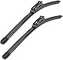 MIKKUPPA 26'+23' Windshield Wipers - Replacement for 2007-2020 Toyota Tundra, 2008-2020 Toyota Sequoia - All Season Wiper Blades, Pack of 2