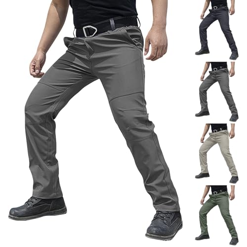 Cargo Work Pants for Men Construction Lightweight Cargo Pants Stretch Waterproof Tactical Pants with Multi Pockets