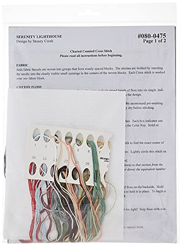 Janlynn Counted Cross Stitch Kit, Cotton, Multi-Colored, by The Yard, retro-tri color, 27.63 cm - Image 2