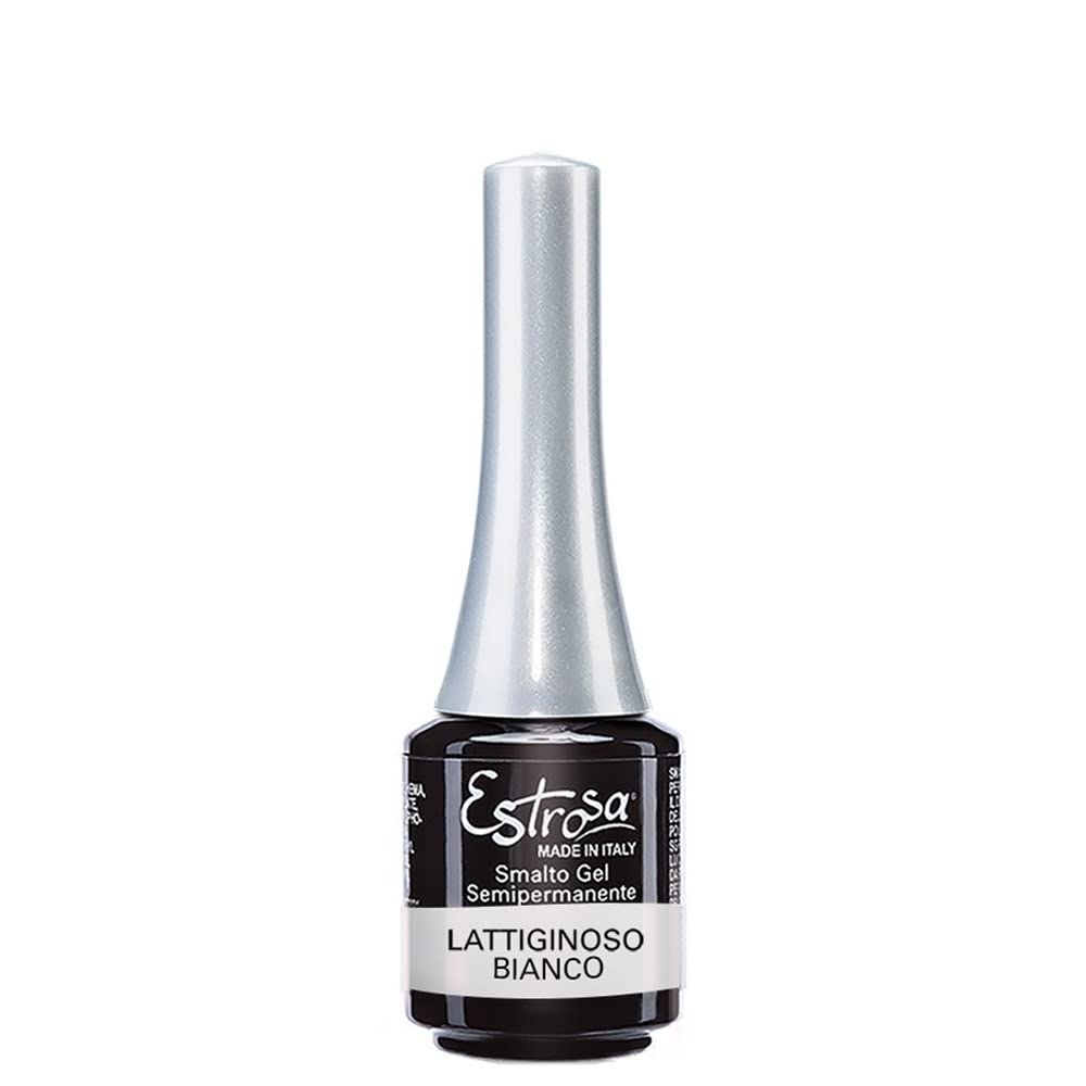 ESTROSA SMALTO GEL SEMIPERMANENTE LATTIGINOSO BIANCO 7822 7 ML