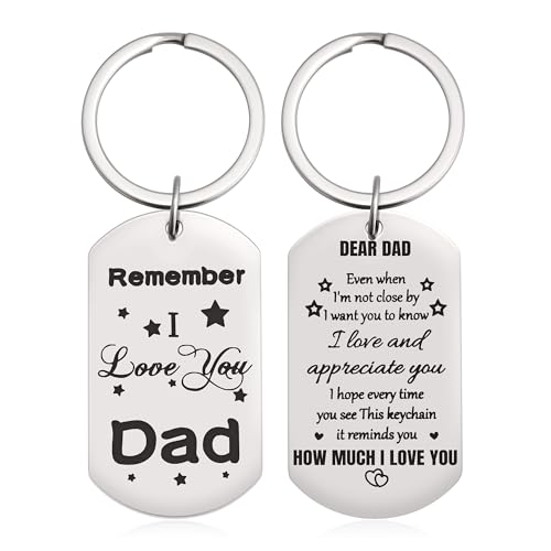 BLThing Father's Day Gifts for Dad - Mens Keychain for Dad Gifts