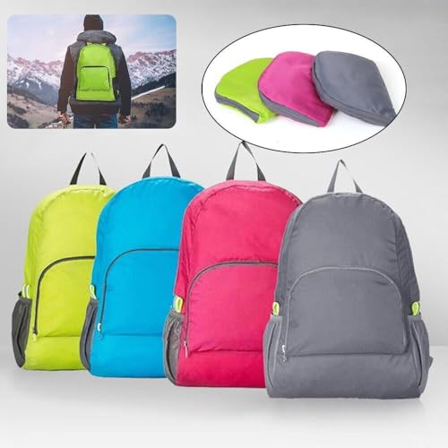 Mochila deportiva plegable impermeable para camping miniatura 6