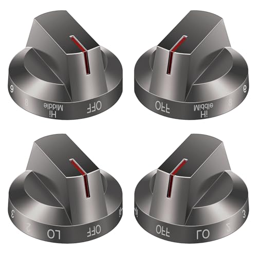 DG94-03500A/Z for Samsung Electric Stove Knob Replacement DG94-03500Z DG94-03500Y Fits Samsung Electric Range Knobs Compatible with Samung Stove Number NE63T8111SG/AA NE63T8311SG/AA