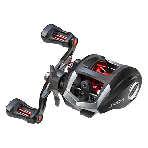 Lixada Carrete de Pesca con Mosca 12+1 Rodamientos de Bolas Cover