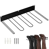 Applications larges : le porte-bottes convient à divers environnements intérieurs et extérieurs, y compris les portes, les entrées, les dressings, les armoires à chaussures, les garages, les vestiaires et les murs extérieurs..Sa polyvalence en fait une solution de rangement pratique pour n'importe quelle maison.