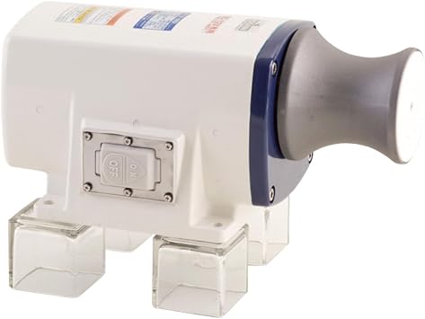 KOSHIN Red-2012H 200W Mini Curl Marine Winch, 12V DC, 50kg Capacity, 100rpm, 30.7lbs, 30A Breaker