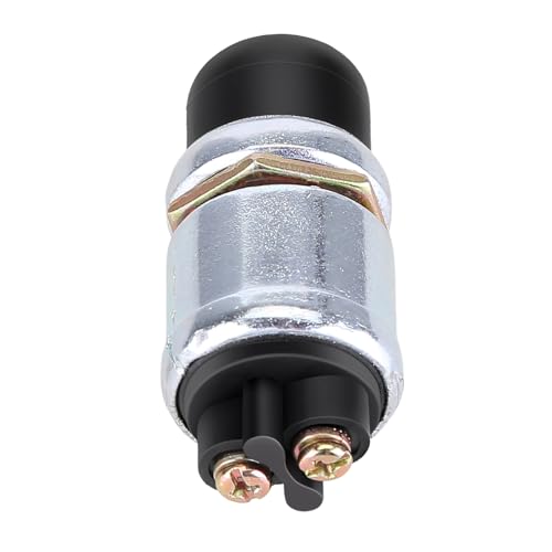 Pushbutton Switch, Car Push Start Starter, Push Button Switch Jk260, Waterproof Switch, Push Button Horn, Engine Start Starter for Car Boat Track 12v, for Easy Vehicle Ignition