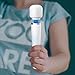 Metooka Therapeutic Cordless Massager - Powerful Massage Tool Handheld 8 Speeds 20 Patterns - Rechargeable Hand Massagers for Sore Muscles - Hand Held Massage Wand Tool for Neck & Back