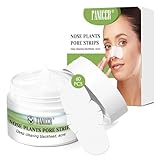 30ml Mascarilla Facial Puntos Negros,60 piezas Tiras Nasales Eliminación de Espinillas,Removedor de Espinillas Máscara de Nariz poro Negro,Elimina Puntos Negra y Impurezas Para Hombres y Femenino